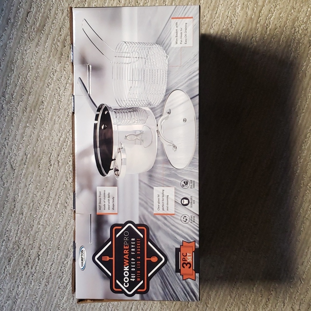 Hampton Cookware Pro Deep Fryer.